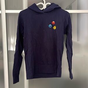 Uniqlo kaws Sesame Street hoodie, S